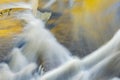 Abstract Presque Isle River Rapids Royalty Free Stock Photo