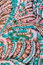 Abstract print fabric Royalty Free Stock Photo