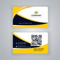 Abstract professional and designer business card