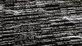 Abstract program code is written on the screen, seamless loop. Animation. Machine Language running on the data screen Royalty Free Stock Photo