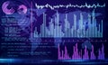 Abstract programming backdrop Royalty Free Stock Photo