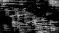 Abstract programming code devided into blocks on black background, seamless loop. Animation. Technology background of Royalty Free Stock Photo
