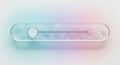 Abstract progress bar with pastel gradient and ice texture loading indicator Royalty Free Stock Photo