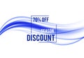 Abstract promotional sale design background