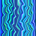 Abstract psychedelic blue zigzag lines background