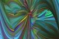 Abstract Psychedelic Wavy Line Background Image