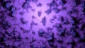 Abstract pulsating waves of soft pink matte material. Design. Purple terrain with 3d noise, seamless loop.