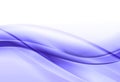 Abstract purple background, elegant soft waves