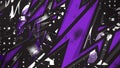 Abstract Purple and Black Esport Gaming Background with Fragmented Geometric Shapes Royalty Free Stock Photo