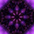 Abstract purple, black, and lilac geometric symmetric background Royalty Free Stock Photo