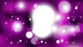 Abstract Purple Black and White Bokeh Defocused Lights Background Royalty Free Stock Photo