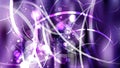 Abstract Purple Black and White Bokeh Defocused Lights Background Illustration Royalty Free Stock Photo