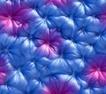 Abstract Purple and Blue Bubble Texture Seamless Pattern Background for Design Projects Royalty Free Stock Photo