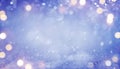 Abstract purple and blue defocused glitter vintage lights background Royalty Free Stock Photo