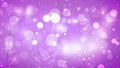 Abstract Purple Bokeh Defocused Lights Background Royalty Free Stock Photo