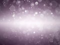 Abstract purple bokeh lights with soft light background. Blur wall Royalty Free Stock Photo