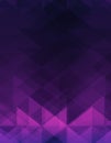 Abstract purple crystal wallpaper Royalty Free Stock Photo