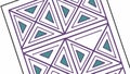 Abstract Purple Geometric Diamond Pattern Art Background vector design Generative AI Royalty Free Stock Photo