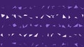 Abstract purple geometric pattern background with random object Royalty Free Stock Photo