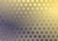 Abstract Purple and Gold Gradient Hexagon Background Graphic