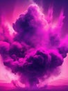 Abstract purple magenta dark smoke grunge wallpaper for texture, pattern, and backgrounds. generative ai