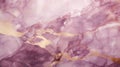 Abstract purple marble texture with golden lines on glossy surface for background or wallpaper presentation. Aspect ratio 16:9.