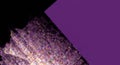 Abstract purple mosaic and black background Royalty Free Stock Photo