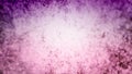 Abstract purple and pink background with blurred white bokeh lights or glitter illustration. Royalty Free Stock Photo