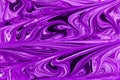 Abstract purple, pink and black paint swirls