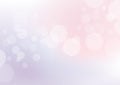 Abstract purple and pink gradient blur background with bokeh light vector illustration Royalty Free Stock Photo