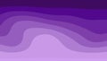 Abstract purple and pink waves design animation video features a smooth, soft texture with light curves