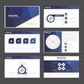 Abstract Purple presentation templates Infographic elements flat design set for brochure flyer leaflet marketing Royalty Free Stock Photo