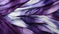 Abstract purple silk pattern, smooth wave design, vibrant colors generated by AI