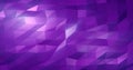 Abstract purple silver low poly triangular mesh Royalty Free Stock Photo