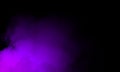 Abstract purple smoke background.