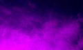Abstract purple Smoke mist fog on Black Background.texture on isolated black background. Royalty Free Stock Photo