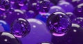 Abstract Purple Spheres Background Royalty Free Stock Photo