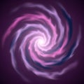 Abstract purple spiral design, representing motion, growth, or digital flow, vector design Generative AI Royalty Free Stock Photo