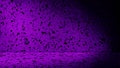 abstract purple terrazzo studio backdrop for product displayed in mystery theme. violet stone texture for background pattern.