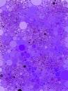 Abstract purple very peri polka dot background, abstract pattern with copyspace