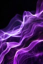 Abstract Purple and White Waveform Pattern Royalty Free Stock Photo