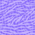 Abstract purple zebra striped textured seamless pattern background
