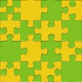 Abstract puzzles pattern - seamless background - citrus texture Royalty Free Stock Photo