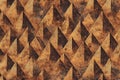 Abstract Pyramid Pattern Ancient Egypt Golden Texture Royalty Free Stock Photo