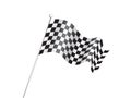 Abstract race flag concept Royalty Free Stock Photo