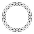 Radial Circular Pattern for Decorative Circle Frame