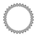 Radial Circular Pattern for Decorative Circle Frame