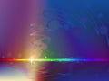 Abstract rainbow background