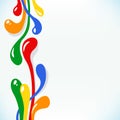 Abstract rainbow background