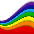 Abstract Rainbow Background Royalty Free Stock Photo